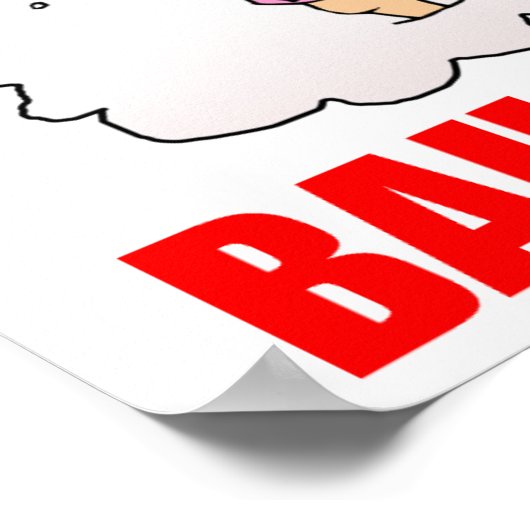 バフンバグ ポスター (角)