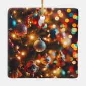 バフンバフススフィンクス猫クリスマス セラミックオーナメント (裏面)