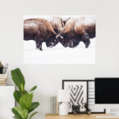 バフ遊ロス戦 ポスター (ホームオフィス)