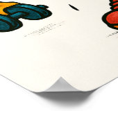 バフ鶏つり重みポスター ポスター (角)