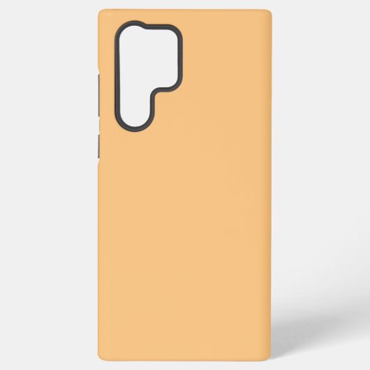 バフ(無地のカラー) SAMSUNG GALAXYケース (裏面)