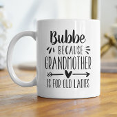 バブおもしろいベの祖母は老婦人の引用文 コーヒーマグカップ