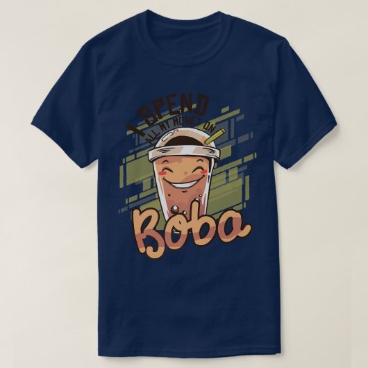 バブおもしろいルティーボバティー932 Tシャツ (デザイン正面)