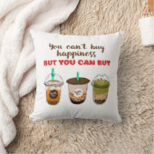 バブおもしろいルティーボバ愛好家が幸せ買できない クッション (ブランケット)