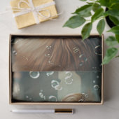 バブお洒落リー子猫デコページ 薄葉紙 (ギフト)