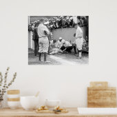 バブが酔っ払う， 1924 ポスター (キッチン)