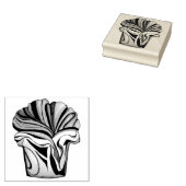 バブカチョコレートブレッドスライスローフユダヤベーカリー ラバースタンプ (押印)