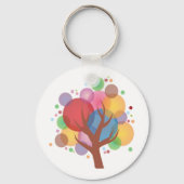 バブカラフルルツリー キーホルダー (正面)