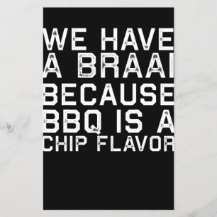 バブク ブライ南アおもしろいフリカ家族BBQギフト チラシ