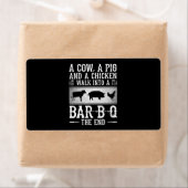 バブク|牛と豚と鶏がBBQに入る ラベル (インサイチュ)