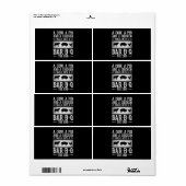 バブク|牛と豚と鶏がBBQに入る ラベル (フルシート)