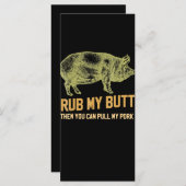 バブク|BBQ,豚の豚のIdおもしろいの煙を焼いて焼く メニュー (正面/裏面)