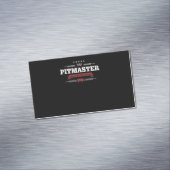 バブク| BBQ Pitmaster Low And Slow Is To おもしろい マグネット名刺 (インサイチュ)