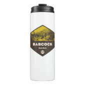 バブコック州パークウェストバージニア タンブラー (正面)