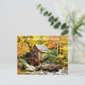 バブコック州パークグリストミル ポストカード (スタンド正面)