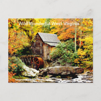 バブコック州パークグリストミル ポストカード