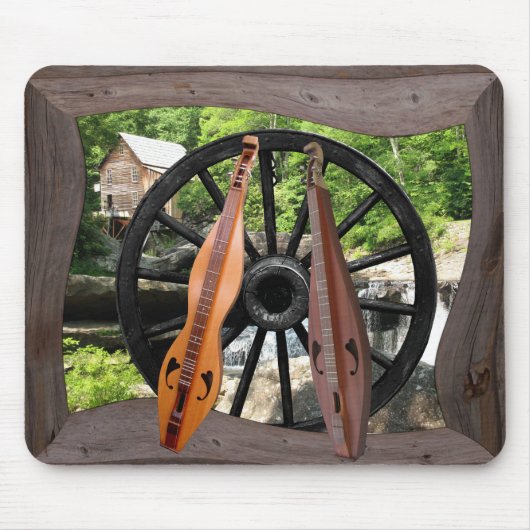 バブコック州立公園西VAの林間の空地の入り江の製造所 マウスパッド (正面)