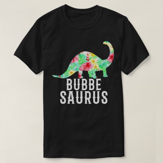 バブザウルスユダヤ教イディッシュおもしろい祖母フローラディ Tシャツ (デザイン正面)
