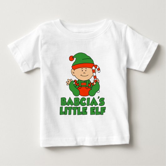 バブシアズリトル小妖精や小人 ベビーTシャツ (正面)