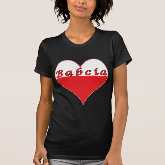 バブシアポーランドハート Tシャツ (正面)