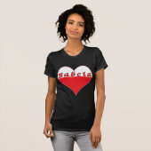 バブシアポーランドハート Tシャツ (正面フル)