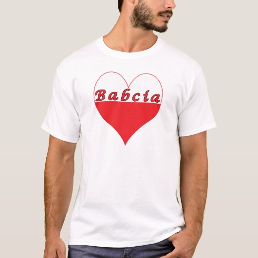 バブシアポーランドハート Tシャツ (正面)