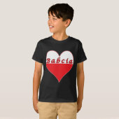 バブシアポーランドハート Tシャツ (正面フル)