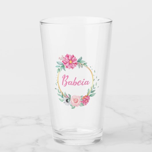 バブシア タンブラーグラス (正面)