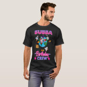 バブバオブザ誕生日クルー宇宙パーティー惑星Bday Tシャツ (正面フル)