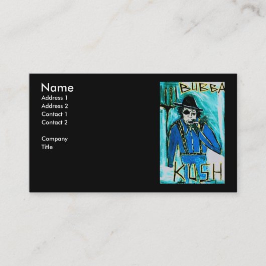 バブバクシュ 名刺 (正面)