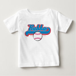 バブバ·ベースボール·ロゴ ベビーTシャツ