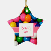 バブパーソナライズされたレガムオーナメント セラミックオーナメント (右)