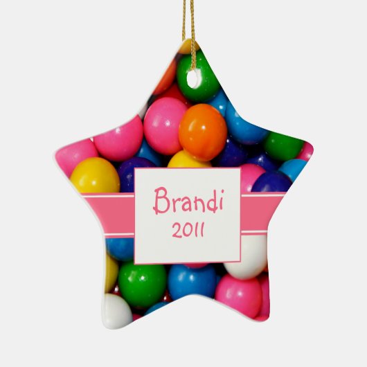 バブパーソナライズされたレガムオーナメント セラミックオーナメント (右)