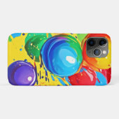 バブポップ・アートのル:明るくはっきりした Case-Mate iPhoneケース (裏面(横))