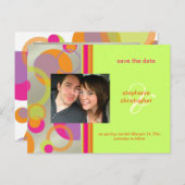 バブモダンル、日付フォトポストカードの保存、 案内ポストカード (正面/裏面)