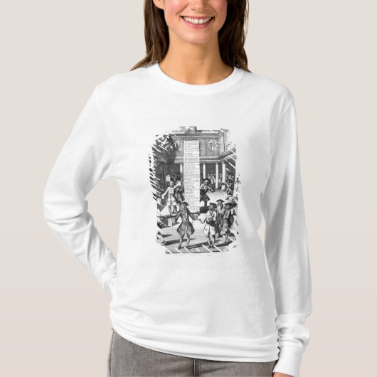 バブラーBubbl'd 1720年 Tシャツ (正面)