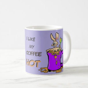 バブリングバニーのコーヒー愛好家の顧客。コーヒーマグ コーヒーマグカップ