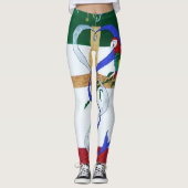 バブリング太平洋レギンス レギンス (正面)