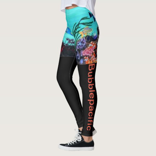 バブリング太平洋レギンス レギンス (左)