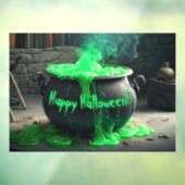 バブリング魔女のカルドロンハロウィーン ウィンドウサイン (シート3)