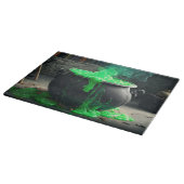 バブリング魔女のカルドロンハロウィーン カッティングボード (角)