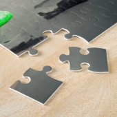 バブリング魔女のカルドロンハロウィーン ジグソーパズル (側面)