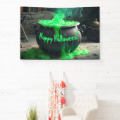 バブリング魔女のカルドロンハロウィーン 横断幕 (インサイチュ)