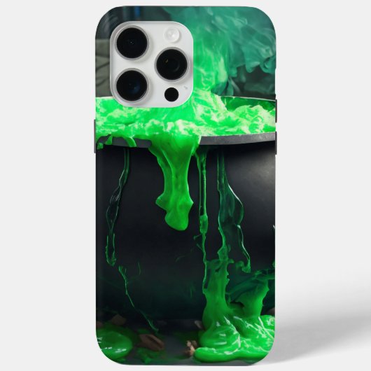 バブリング魔女のカルドロンハロウィーン Case-Mate iPhoneケース (裏面)