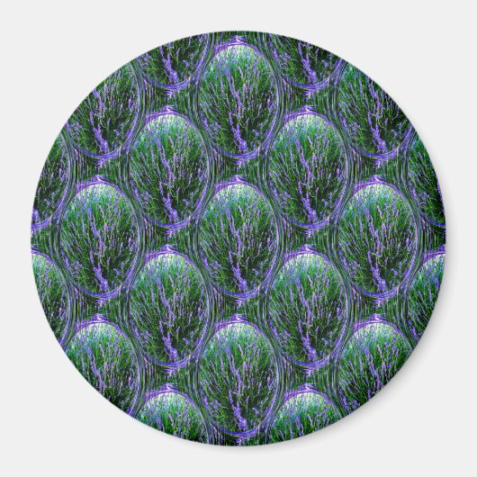 バブリンラベンダー….. マグネット (正面)