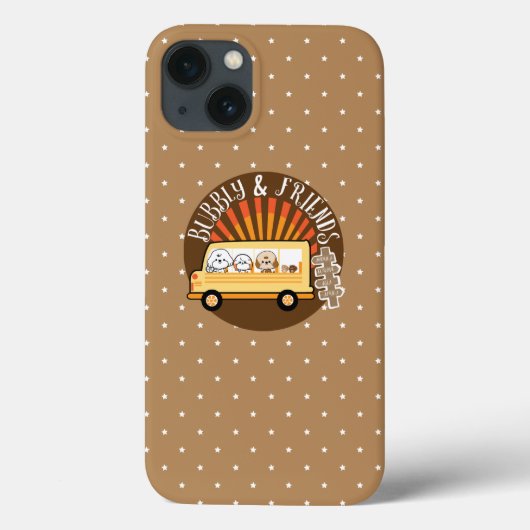 バブリーと友人が旅行に行く Case-Mate iPhoneケース (裏面)