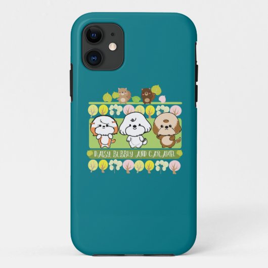 バブリーの友人デイジーとキャラメル Case-Mate iPhoneケース (裏面)
