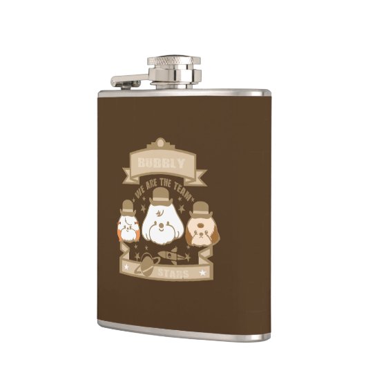 バブリーの友人 フラスク (左)