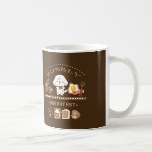 バブリーの朝食 コーヒーマグカップ (右)