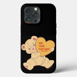 バブリーカットベアピンクカラーウェイ iPhone 13 PROケース